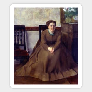 Victoria Dubourg by Edgar Degas Sticker